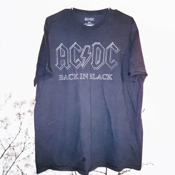 acdc Other - AC DC Back in Black Concert Tee 2XL